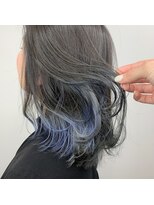 アヴァンス 江坂店(AVANCE.) インナーカラー×アッシュ