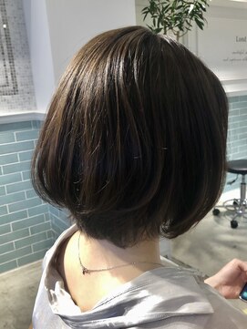 ロンド シャルム 吉祥寺(Lond charme) 【Lond charme 濱田麻佑】フォギーベージュショートボブ