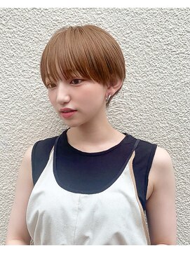 ジジ 代々木(Gigi) [代々木]ナチュラルピンクスイートAラインの甘辛ショートボブ