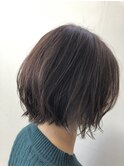切りっぱなしボブ(インナーColor)