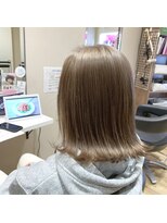 アヴァンス 京橋店(AVANCE)&nbsp;切りっぱなし×シフォンベージュ