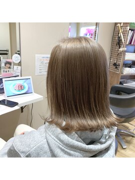 アヴァンス 京橋店(AVANCE) 切りっぱなし×シフォンベージュ