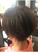 大人可愛いショートボブ