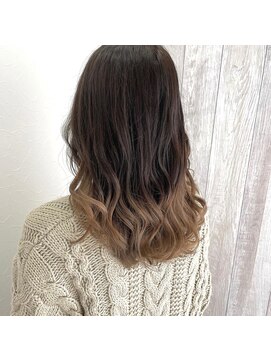 シエル 立川店(CIEL) 【CIEL×久光】ベージュグラデーションロング