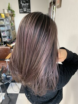ヘアーデザインサロン スワッグ(Hair design salon SWAG) pink shadow roots