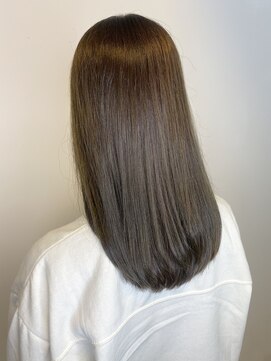 エシカル(ethical) ブリーチなし×オリーブベージュ