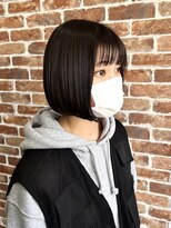 ヴィップルーム(viproom) 前髪ありの艶ボブ☆