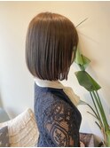 【畠中ケント】ショコラベージュサラっとボブ