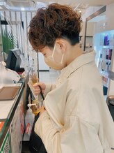 ヘアアンドデイスパ アグー(hair&dayspa AGU) 【横須賀中央　AGU】マッシュショートパーマハンサムショート