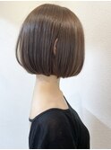 《knit銀座》大人可愛い20代30代40代ショートボブ丸み前下がり