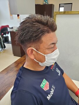 アムズヘアーファム ツイスト×ライトアッシュ