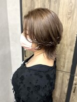 ヴィフ 大船(VIF)&nbsp;白髪ぼかし/脱白髪染め/グレージュカラー/ウルフ/ショートウルフ