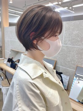 サンドシーン(sand scene) @thisiskaito表参道原宿/ショートヘア/ショートボブ/グレージュ