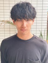 スウェル 船橋店(Swell)&nbsp;ハイライト/マッシュパーマ/ウルフ/波巻き/メンズ