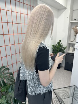 ペレ 渋谷(PELE) kya132 /マチルダボブ/ピンクベージュ/インナーグレージュ/渋谷