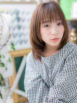 カバーヘア ブリス 志木南口駅前店(COVER HAIR bliss) ★インナーグレージュカラー前下がりレイヤー20代30代40代★9