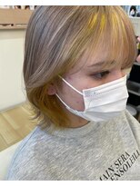 ヘアメイク アージュ 大野城 下大利店(HAIR MAKE age) ハイトーンカラー×インナーカラー　20代30代