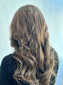 ヘア イノウエ HAIR INOUE 海外ガール風 ハイライト