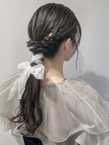 ゼスト 中野店(ZEST)&nbsp;【ZEST中野/武田智海】 お呼ばれヘアセット/リボンヘア