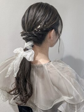 ゼスト 中野店(ZEST) 【ZEST中野/武田智海】 お呼ばれヘアセット/リボンヘア
