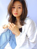 ソヨン 有田川店(SOYON)&nbsp;くすみカラー かきあげバング グレージュ