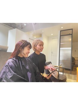 カウンセリングから仕上げまでマンツーマンで担当◎一人ひとりとしっかり向き合った時間をご提供。