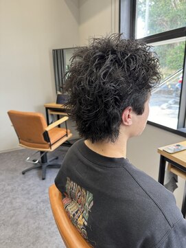 マーレ 山口湯田店(MARE) スパイキーショート×パーマ