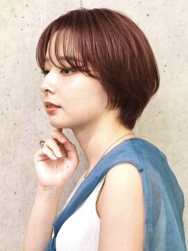 ノア 奈良駅前店(NoA) 奈良ショートヘア　丸みショート　ブリーチなしダブルカラー