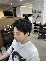 テクト バイアッシュ 吉祥寺店(Tect by Ash) スパイキーショートザクザクショートアップバングツーブロック