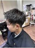 メンズスパイキーショート