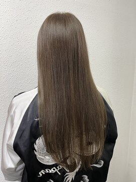 ジェナ(Jena) イルミナカラーで♪　つやサラオリーブベージュ