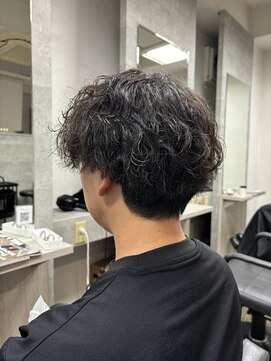 ハイル(KHAIR) 波巻きスパイラルパーマ《谷　昂将》