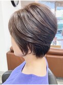 白髪ぼかし30代40代50代60代伊丹大人ショート大人ボブ
