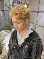 ゼスト フィーノ(ZEST fino) 【三谷】金髪スパイキーショートがオシャレだな◎