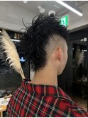 モヒカン/メンズ/パンクスタイル