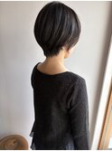 黒髪ショート