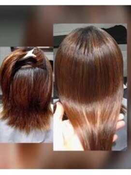 エイモアヘアサロン(A more hair salon) 【縮毛矯正】+【ダメージ修復トリートメント】