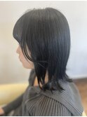切りっぱなしボブ