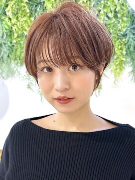 ビューイースト 亀戸 錦糸町(VIEW EAST) 大人ショートボブ丸みショートカットマッシュショート前髪あり