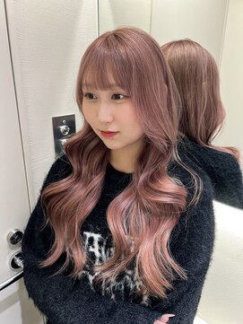 ロンドメリア 天神大名店(Lond Melia) 小顔に見せるヘア/ワンレン/ボブウルフ/ネビージュ/黒髪カタログ