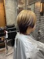 アグ ヘアー イデアル 南砂町店(Agu hair ideal)&nbsp;アンブレラカラーベージュ×パープル