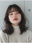 黒髪/オリーブグレー/ココアベージュ/小顔/クラゲヘアー【千葉】
