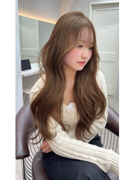 ロンド レア 天神大名店(Lond Le’a) 黒髪カタログ/オリーブグレー/ココアベージュ/小顔に見せるヘア