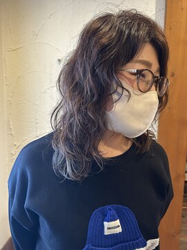 ミディアムパーマ