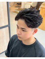 メンズギフト(men's GIFT)&nbsp;フェザーパーマメンズパーマ刈り上げメンズカット