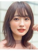 クビレ外はねデザイングレージュ