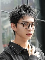 フィフス トウキョウ (fifth TOKYO)&nbsp;渋谷ルーズパーマアップバングヘアメンズカットスパイキーパーマ