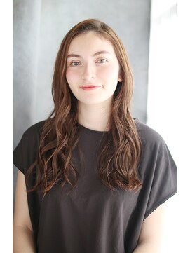 ティエル 町田店(tiel) 【町田】大人可愛いウェーブスタイル　モカブラウン