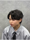ツイストスパイラルミックスパーマ、池袋、メンズカット