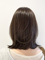 ムード(MOOD,)&nbsp;着物ヘア/大人ガーリー/ダークアッシュ/似合わせカット/銀座駅